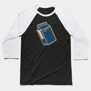 Milk Box Blue Gold Vintage Baseball T-Shirt